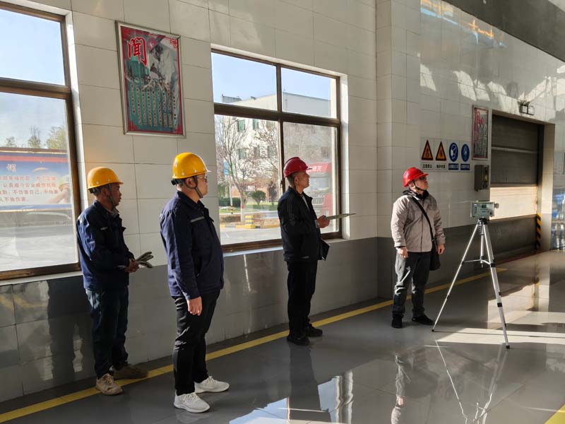 滨州公司开展职业病危害因素检测工作