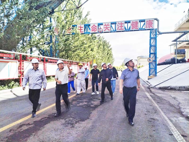 精准帮扶除隐患 筑牢粉尘防护（兴安盟应急管理局赴扎旗公司开展安全帮扶指导）图片_1